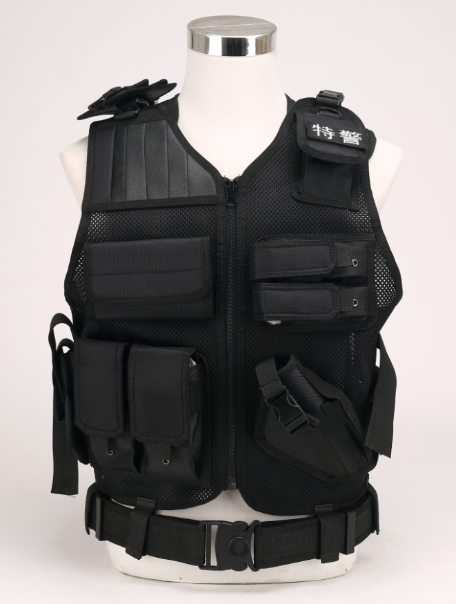 新款网状特警战术背心