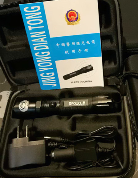 单警电筒 强光电筒 标配电筒